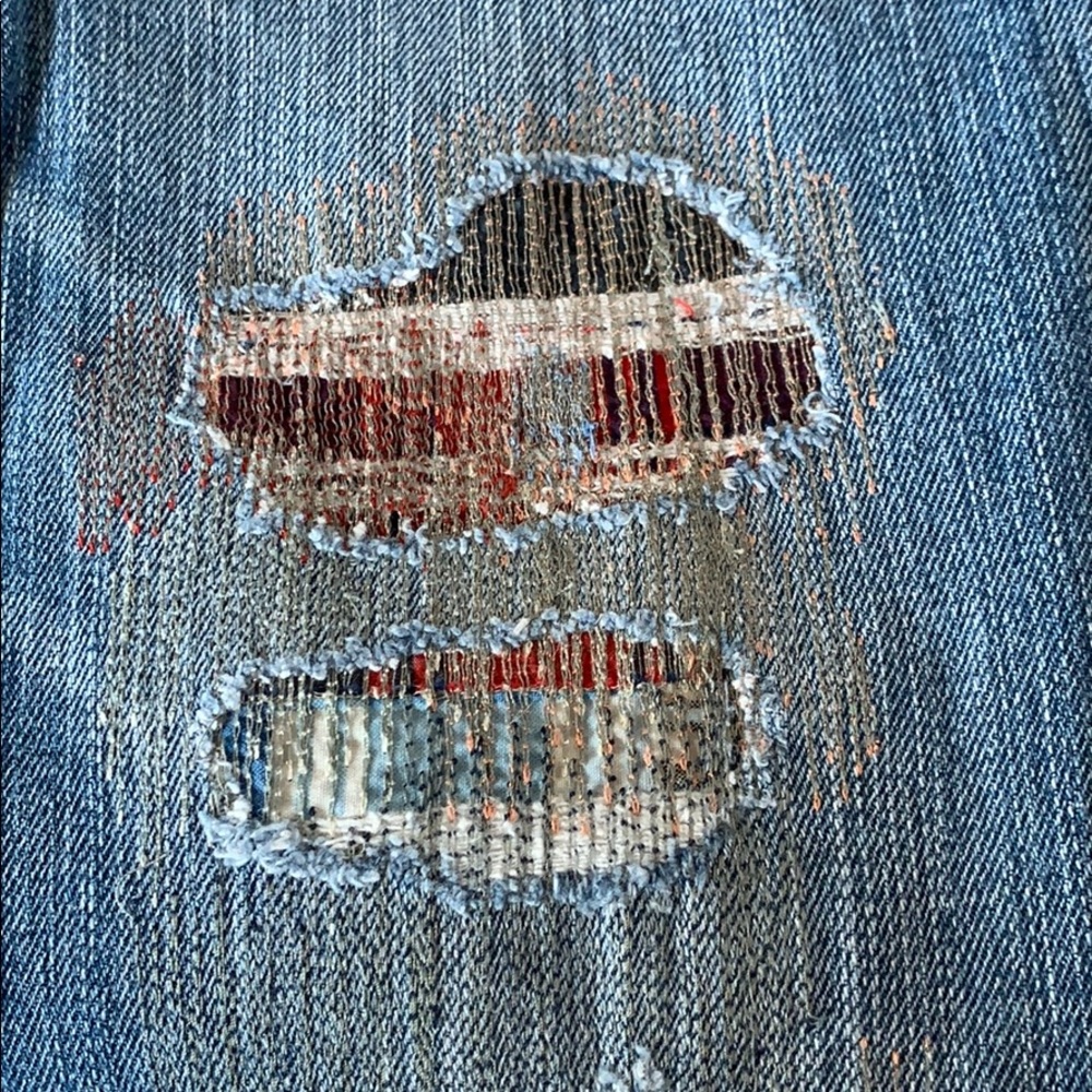 American Eagle Patchwork Jeans - image 3